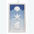 Youngs Wood Nautical Framed Wall Sign with Resin Attachment 62069